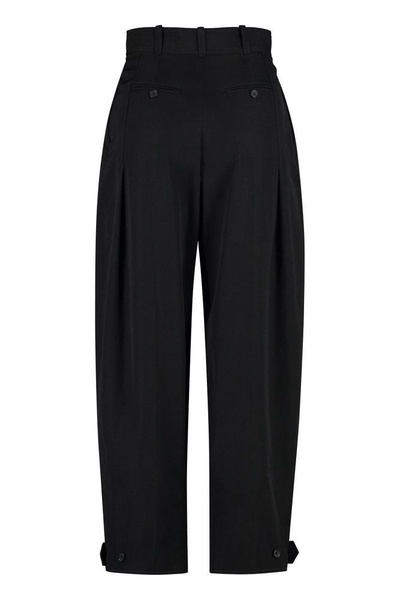 Alexander McQueen Cropped Tapered Trousers