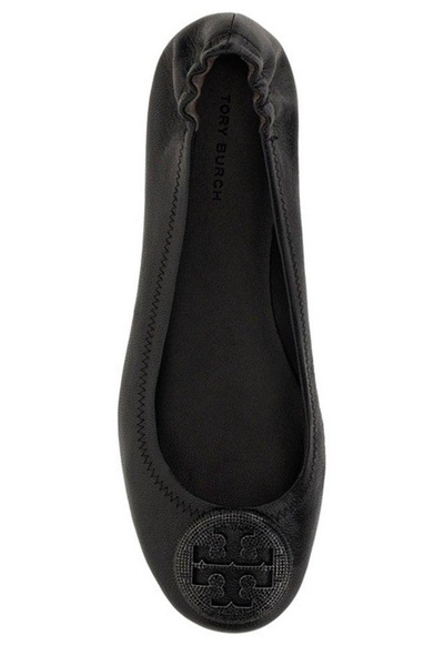 Tory Burch Logo Minnie Ballerina Flats