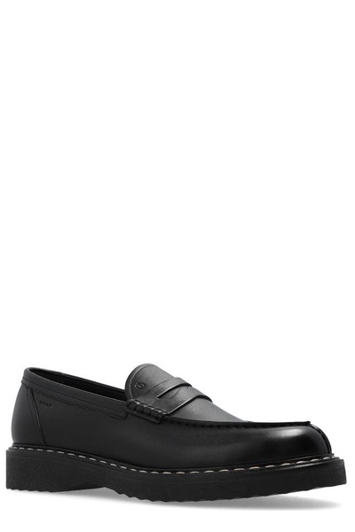 Bally Necko Round Toe Loafers