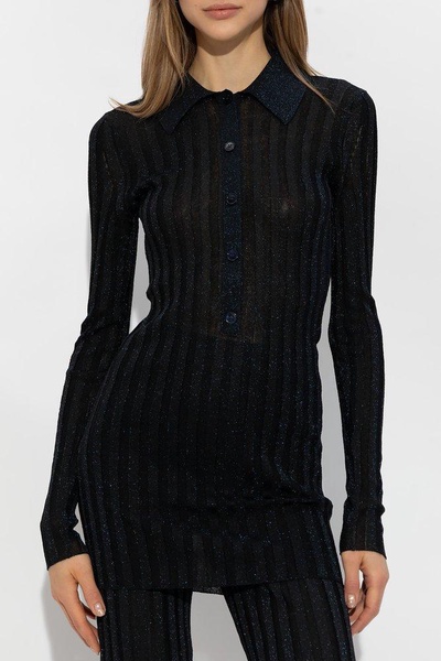 Stella McCartney Buttoned Ribbed Top