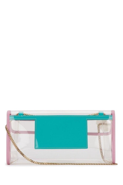 Roger Vivier Diamond Buckle Clutch Bag