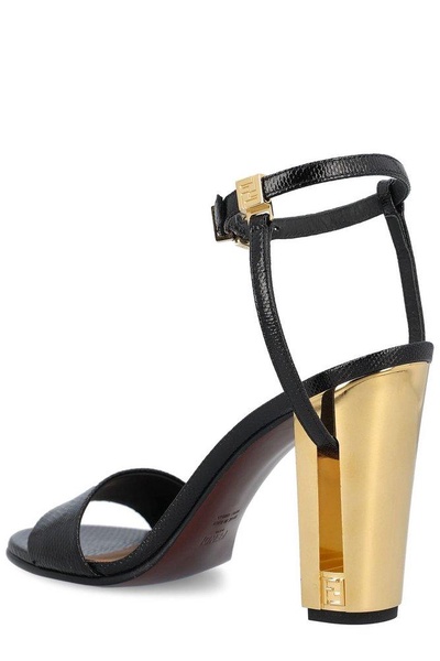 Fendi Delfina Ankle Strap Sandals