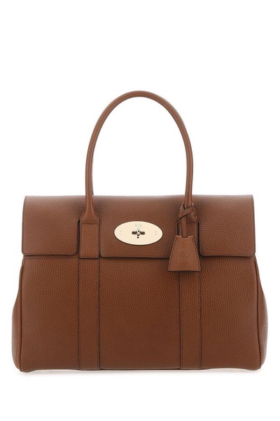 Mulberry Twist-Lock Top Handle Bag