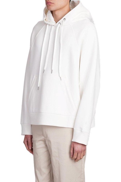 Neil Barrett Easy Raglan Drawstring Hoodie