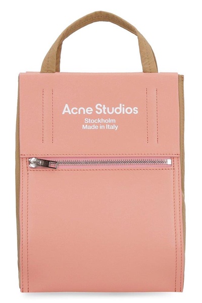 Acne Studios Papery Logo Printed Tote Bag