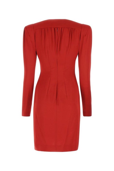 Philosophy Di Lorenzo Serafini V-Neck Long Sleeved Dress