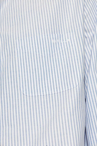 Bally Long Sleeved Striped Buttoned Shirt