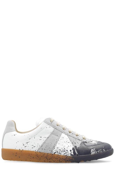 Maison Margiela Paint Replica Lace-Up Sneakers