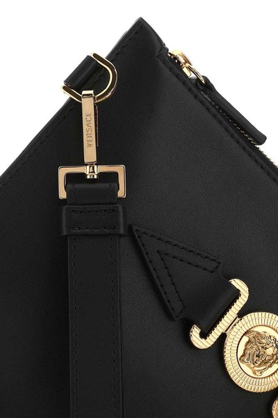 Versace Medusa Biggie Zipped Small Clutch Bag