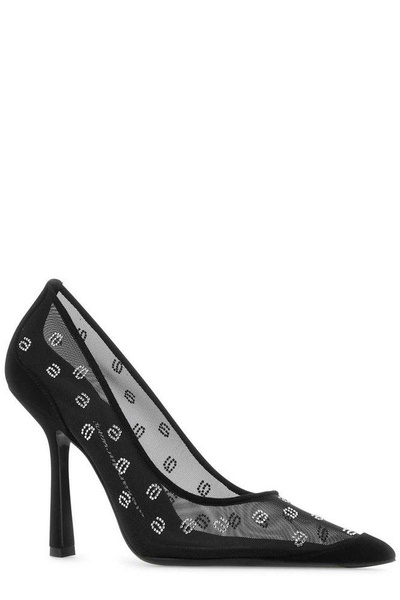 Alexander Wang All-Over Motif Embellished Pumps