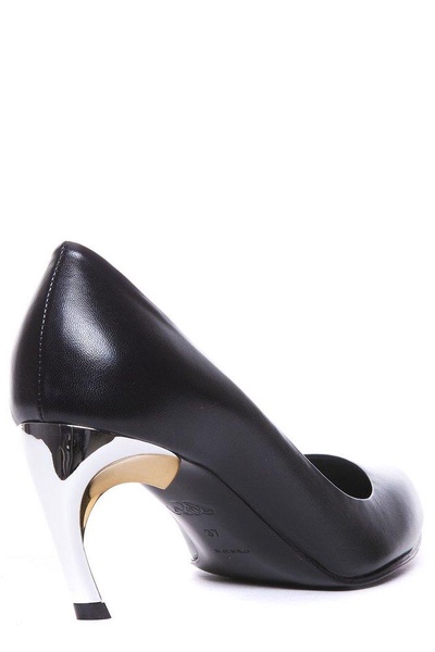 Alexander McQueen Pointed-Toe Slip-On Pumps