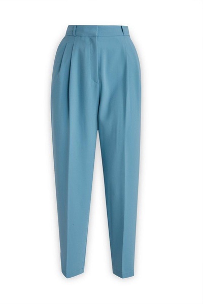 Elisabetta Franchi Cropped High-Rise Trousers