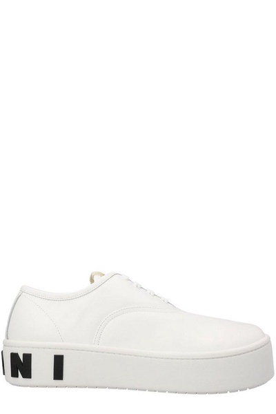 Marni Maxi Logo-Detail Low-Top Sneakers