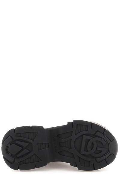 Dolce & Gabbana Logo Detailed Low-Top Sneakers