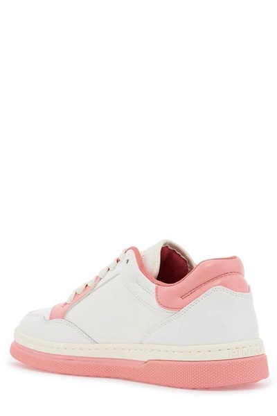 Pinko Mandy 01 Logo Embroidered Two-Tone Sneakers