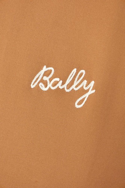 Bally Logo Embroidered Zipped Sweatshirt