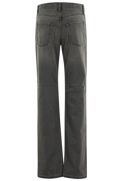 Coperni Straight Leg Knee Zip Detailed Jeans