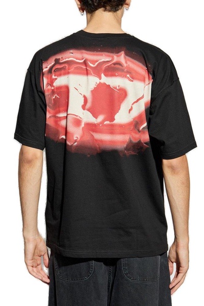 Diesel T-Boxt-K3 Logo Glowing-Effect T-Shirt