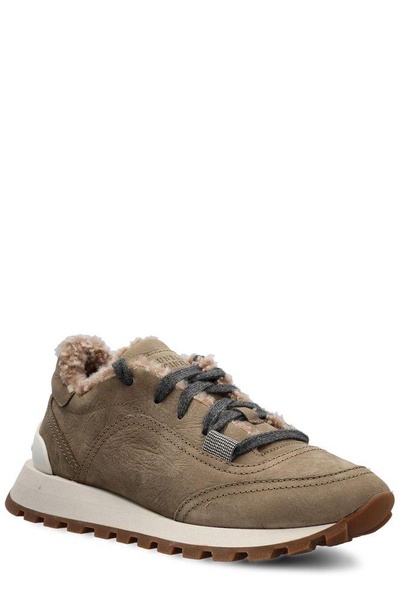 Brunello Cucinelli Lace-Up Sneakers