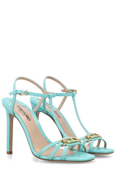 Tom Ford Ankle Strap Heeled Sandals