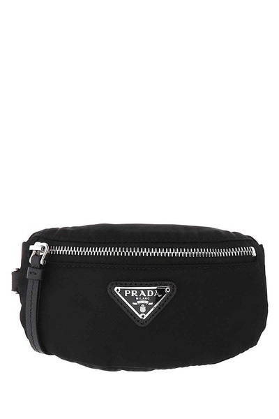 Prada Man Black Nylon Wrist Pouch