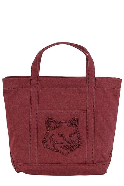 Maison Kitsuné Fox Head Small Tote Bag