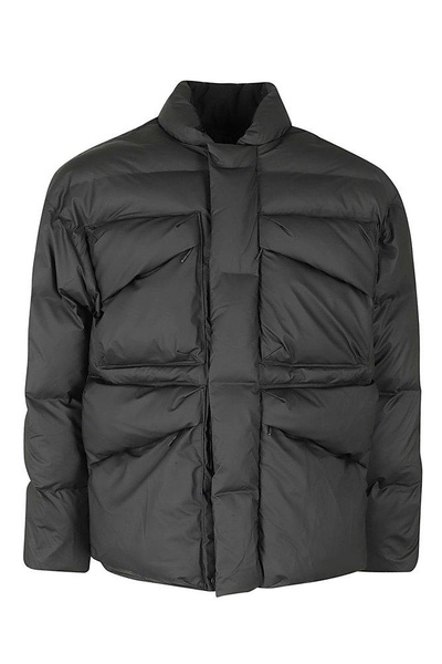 Rains Harbin Logo Detailed Puffer Jacket