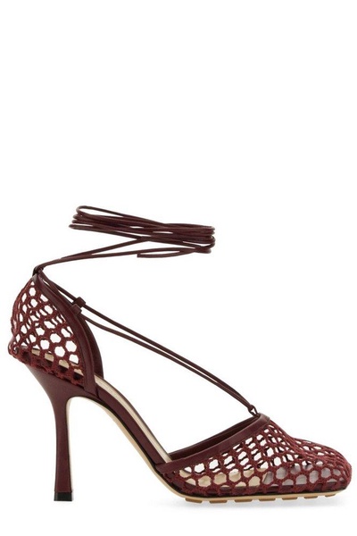 Bottega Veneta Stretch Lace-Up Pumps