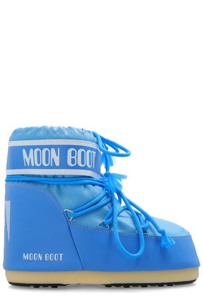 Moon Boot Icon Logo Printed Lace-Up Boots