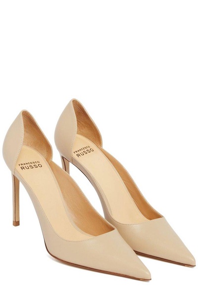 Francesco Russo Heeled Pointed Toe Pumps