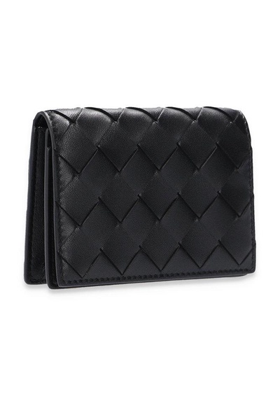 Bottega Veneta Woven Business Card Case