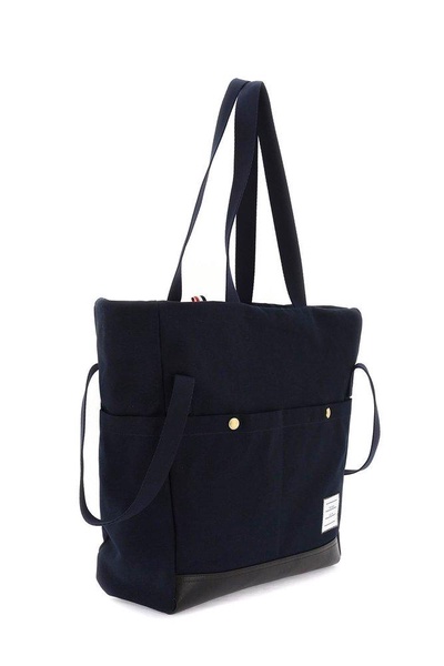 Thom Browne Snap Pocket Tote Bag