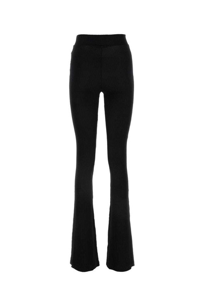 Area Star-Stud High-Waist Flared Trousers