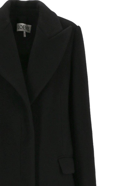 Loewe Single-Breasted Long Coat