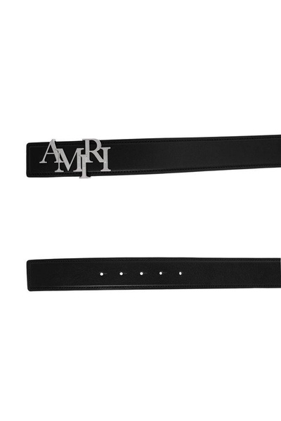 Amiri Logo Plaque Buckle Belt