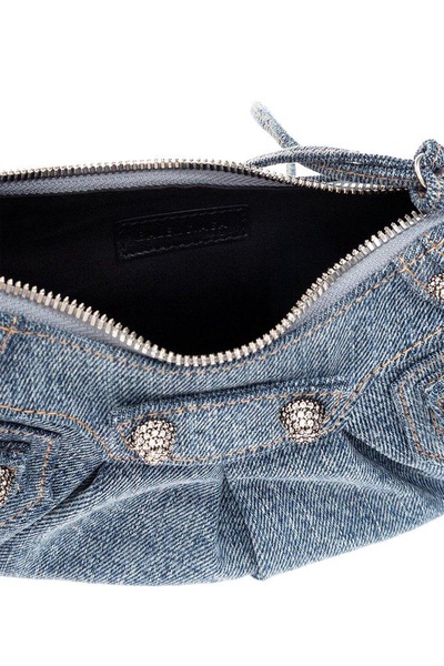 Balenciaga Le Cagole Denim XS Shoulder Bag