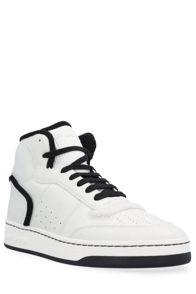 Saint Laurent SL/80 Mid-Top Sneakers