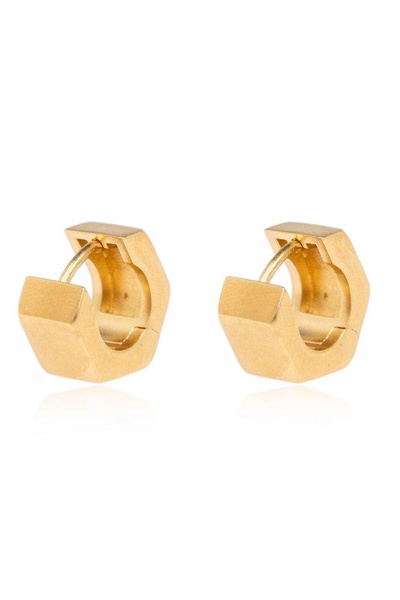 Maison Margiela Bolt And Nut Hoop Earrings