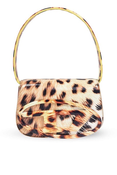 Diesel 1DR Leopard Printed Shoulder Bag