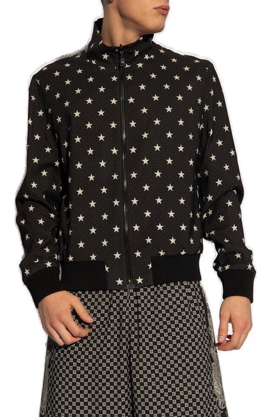 Balmain Stars Reversible Bomber Jacket