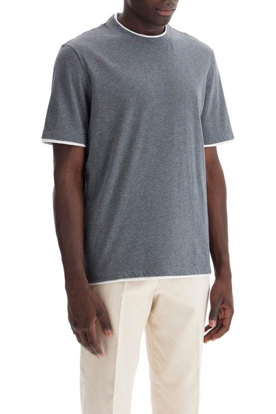 Brunello Cucinelli Layered Crewneck T-Shirt