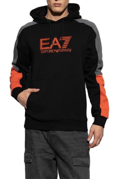 EA7 Emporio Armani Sweatshirt with embroidered logo