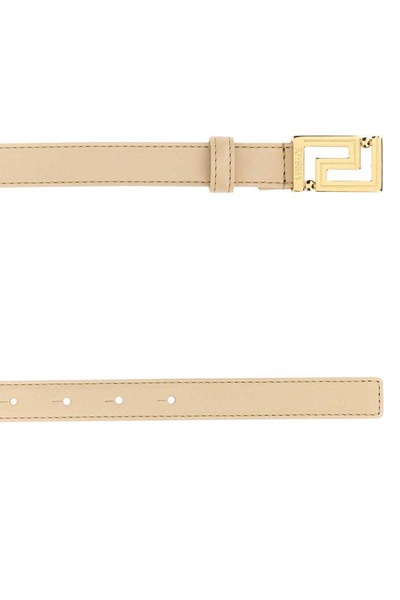 Versace Greca Goddess Logo-Engraved Buckle Belt