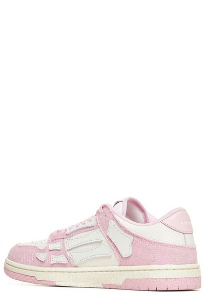 Amiri Skel Round-Toe Sneakers