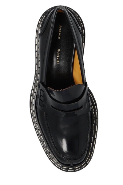 Proenza Schouler Logo Detailed Loafers