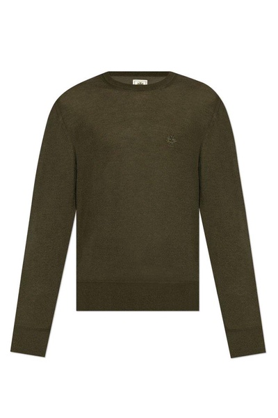 Bally X Adrien Brody Logo-Embroidered Crewneck Jumper