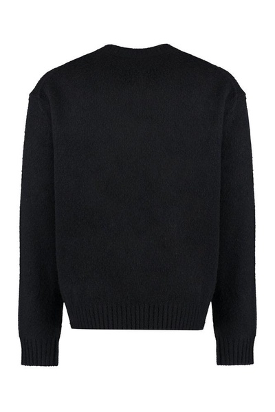 Axel Arigato Logo Embroidered Knitted Jumper