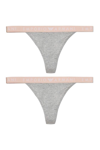 Emporio Armani Two Pack Thongs