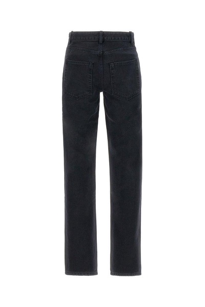 Ann Demeulemeester Drawstring Detailed Denim Jeans