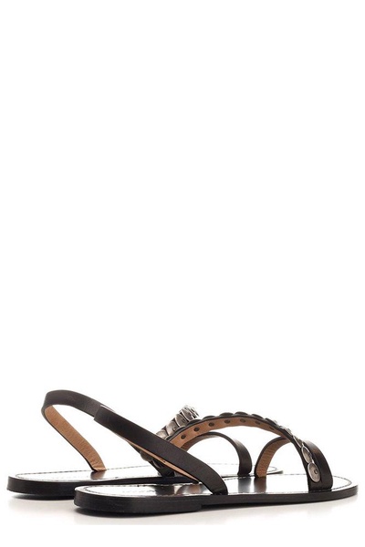 Isabel Marant Stud-Embellished Slingback Sandals